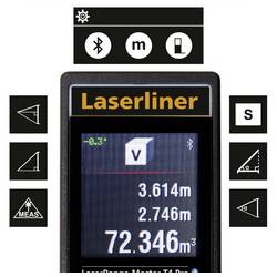 Laserliner LaserRange-Master T4 Pro laserový měřič vzdálenosti Bluetooth 40 m