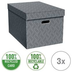 Leitz úložný box VON šedá 46 l (š x v x h) 355 x 305 x 510 mm 3 ks
