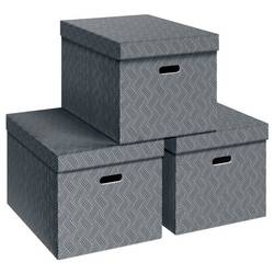 Leitz úložný box VON šedá 46 l (š x v x h) 355 x 305 x 510 mm 3 ks