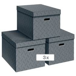 Leitz úložný box VON šedá 46 l (š x v x h) 355 x 305 x 510 mm 3 ks