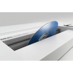 Ideal Office 2465 skartovačka 21 listů na proužky 4 mm P-2 35 l Křížový řez kancelářské sponky, CD, DVD, sponky do sešívačky, kreditní karty