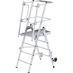 MUNK Günzburger Steigtechnik 52524 hliník žebřík s platformou Montáž pomocí nástrojů max.prac. výška: 3.02 m 21 kg