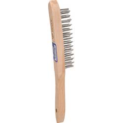 Brilliant Tools BT706003 Ocelový ruční drátěný kartáč 3 řady, 290 mm
