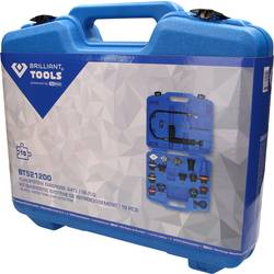 Brilliant Tools BT521200 Sada pro diagnostiku chladicícho systému, 18 ks