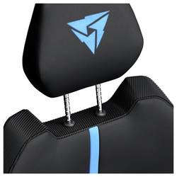 ThunderX3 ThunderX3 SOLO 360 Ergonomischer Gaming-Stuhl - Racer, blau herní židle