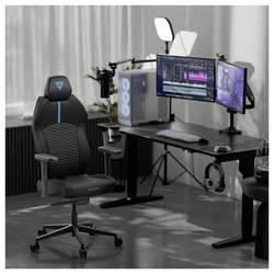 ThunderX3 ThunderX3 SOLO 360 Ergonomischer Gaming-Stuhl - Racer, blau herní židle