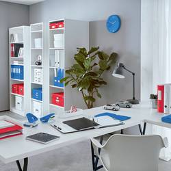 Leitz 55022026 sešívačka červená / bílá Vázací výkon: 30 listů (80 g/m²)