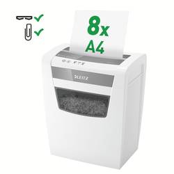 Leitz IQ Home Office S P4 EU skartovačka 8 listů na kousky 4 x 28 mm P-4 15 l Křížový řez kancelářské sponky, sponky do sešívačky