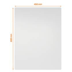 nobo bílá popisovací tabule (š x v) 60 cm x 45 cm bílá
