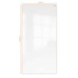 nobo bílá popisovací tabule (š x v) 90 cm x 180 cm bílá