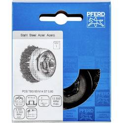 PFERD TOOLS Hrncový kartáč POS TBG 65/M14 ST 0,80 43305018 1 ks