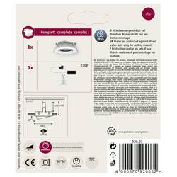 Paulmann Nova vestavné svítidlo do koupelny LED GU10 7 W IP65 bílá (matná), chrom