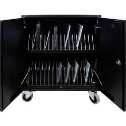 Leba Innovation NoteCart Flex 24 systém nabíjení a řízení vůz Notebooky, Chromebooks, Tablety, IPad