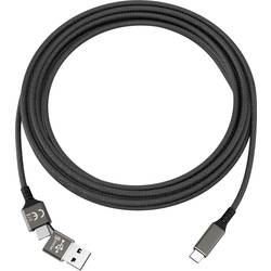 Smrter USB kabel USB 2.0 USB-C ® zástrčka, USB-C ® zástrčka 1.00 m vícebarevná s USB SMRTER_SPEEDY_C_BK