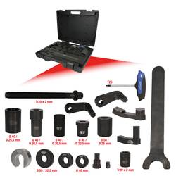 KS Tools 460.5065 Sada nářadí na brzdy pro BPW, 19 ks