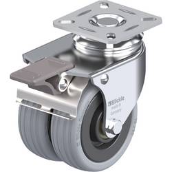 Blickle 278572 LDA-VPA 75K-FI Dvojité otočné kolečko ve vidlici Ø kola: 75 mm nosnost (max.): 100 kg 1 ks