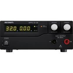 VOLTCRAFT DPPS-32-20 laboratorní zdroj s nastavitelným napětím, 1 - 32 , 0 - 20 A, 640 W, USB, lze programovat, výstup 1 x, DPPS-32-20