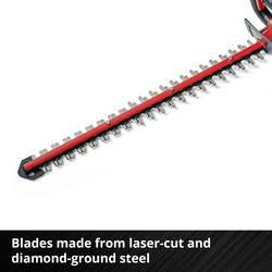 Einhell GE-CH 18/60 Li + 2,5 Ah Starter-Kit akumulátor nůžky na živý plot vč. nabíječky, + akumulátor 18 V Li-Ion 670 mm