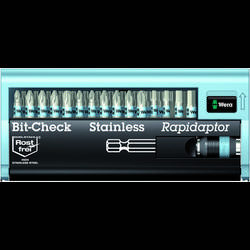 Wera BC Stainless/30 Bit-Check 05071109001 sada bitů, 30dílná, křížový PH, křížový PZ, TORX, inbus, 1/4 (6,3 mm)
