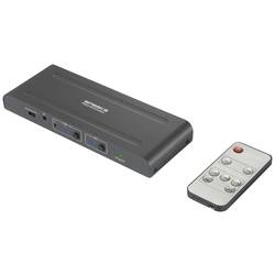 SpeaKa Professional SP-HDA-300 2 + 1 port HDMI přepínač UHD 4K @ 60 Hz
