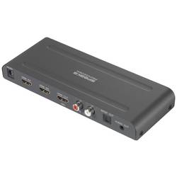 SpeaKa Professional SP-HDA-300 2 + 1 port HDMI přepínač UHD 4K @ 60 Hz