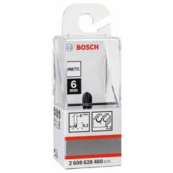 Bosch Accessories 2608628460 dlabací fréza, tvrdokov, půlkruhový oblouk, Délka 40 mm, Vnější Ø 6.4 mm, Pracovní délka 9.20 mm, Ø hřídele 6 mm