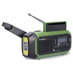 Nedis RDDBCR2000GN RDDBCR2000GN Nouzové rádio, DAB+, FM, FM, nouzové rádio, DAB+, FM, zelená, černá