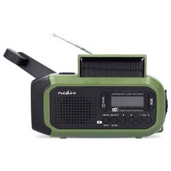 Nedis RDDBCR2000GN RDDBCR2000GN Nouzové rádio, DAB+, FM, FM, nouzové rádio, DAB+, FM, zelená, černá