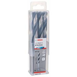 Bosch Accessories 2608577292 2608577292 HSS kovový spirálový vrták 12.4 mm Celková délka 151 mm leštěný DIN 338 válcová stopka 5 ks