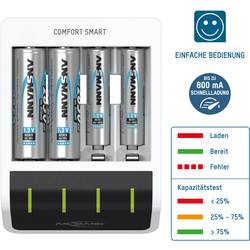 Ansmann Comfort Smart nabíječka akumulátorů NiMH AAA, AA