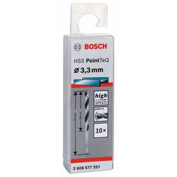 Bosch Accessories 2608577201 2608577201 HSS kovový spirálový vrták 3.3 mm DIN 338 válcová stopka 10 ks