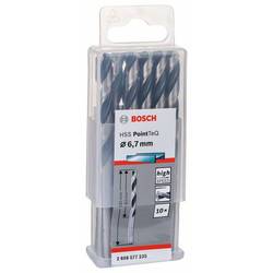 Bosch Accessories 2608577235 2608577235 HSS kovový spirálový vrták 6.7 mm Celková délka 101 mm DIN 338 válcová stopka 10 ks