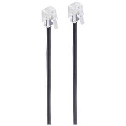 Shiverpeaks telefonní kabel [1x RJ11 zástrčka 6p4c - 1x RJ11 zástrčka 6p4c] 6 m černá