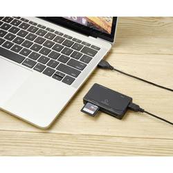 Renkforce RF-PCR-150 externí čtečka paměťových karet USB 2.0 černá