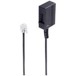 Shiverpeaks ISDN adaptér [1x RJ11 zástrčka 6p4c - 1x telefonní spojka TAE-N] 0.2 m černá