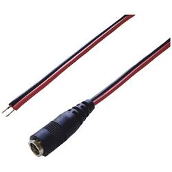BKL Electronic 075904 DC konektor DC spojka - Pocínovaný 5.5 mm 2.1 mm 1.5 m 1 ks Single
