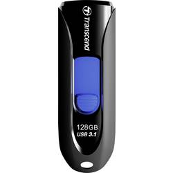 Transcend JetFlash® 790 USB flash disk 128 GB černá, modrá TS128GJF790K USB 3.1