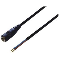 BKL Electronic 075912 DC konektor DC spojka - Kabelové dutinky 2.1 mm 1.5 m 1 ks Single
