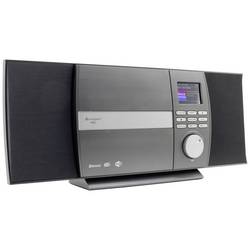 soundmaster ICD1010AN ICD1010AN rádio CD, internetové, DAB+, FM, CD, USB, Bluetooth, Wi-Fi, internet, vč. dálkového ovládání, antracit/černá
