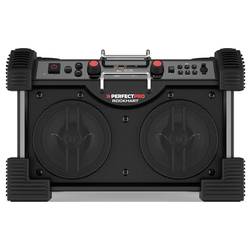 PerfectPro RockHart PE-RH4 odolné rádio, DAB+, FM, AUX, Bluetooth, NFC, USB, voděodolné, prachotěsné, nárazuvzdorné, s USB nabíječkou, černá