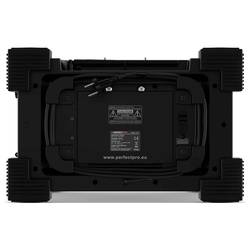 PerfectPro RockHart PE-RH4 odolné rádio, DAB+, FM, AUX, Bluetooth, NFC, USB, voděodolné, prachotěsné, nárazuvzdorné, s USB nabíječkou, černá