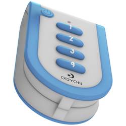 m-e modern-electronics Odyon ODYON pro HS-4 bezdrátový ruční vysílač, Dálkové ovládání s kontrolou příjmu 4kanálový Max. dosah 1 km