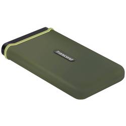 Transcend ESD380C 1 TB, externí SSD disk, USB-C®, USB-A, zelená