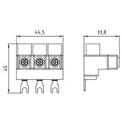 Siemens 3RV2925-5EB napájecí svorka 1 ks (š x v x h) 44 x 44.5 x 32 mm Piece