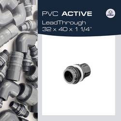 FIAP 2482 průchodka z PVC (Ø x v) 32 mm x 40 mm 1 ks