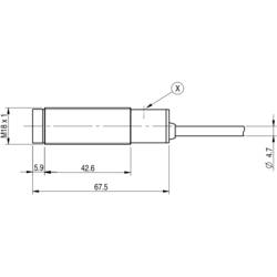 MD Micro Detectors FAID/BP-1A optický senzor, FAID/BP-1A, 10 - 30 V/DC, 1 ks