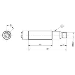 MD Micro Detectors FALW/BP-1E optický senzor, FALW/BP-1E, 10 - 30 V/DC, 1 ks