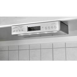 soundmaster UR2045SI UR2045SI kuchyňské rádio, DAB+, FM, Bluetooth, hlasitý odposlech, stříbrná