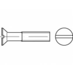 TOOLCRAFT TO-5391789 zápustný šroub M1.6 10 mm příruba ocel 100 ks