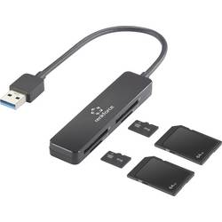 Renkforce RF-PCR-220 externí čtečka paměťových karet USB 3.2 (Gen 1x1) černá
